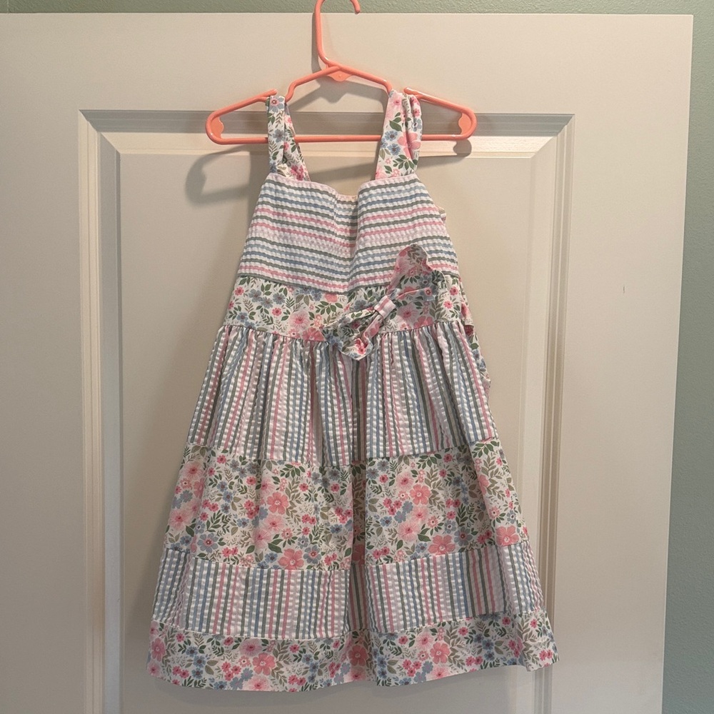 Bonnie Jean Elegant Cream Dress